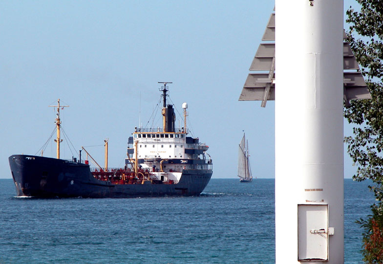 Ship to Bluewater Bridge Sarnia