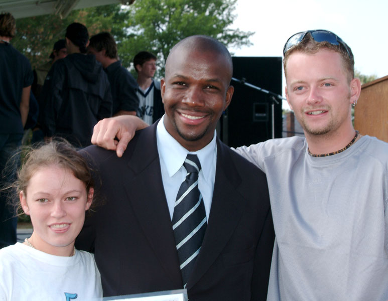 Donovan Bailey in Sarnia, Ontario