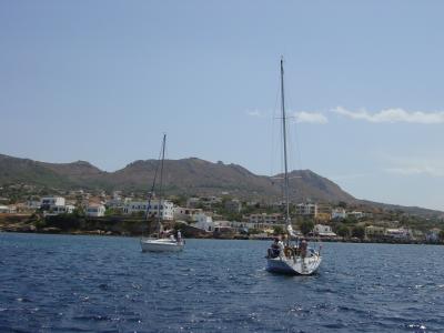 Approaching Aegina