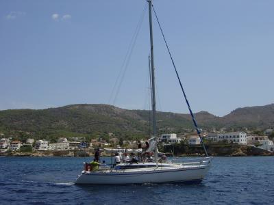 Approaching Aegina