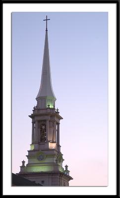 Steeple at Dusk