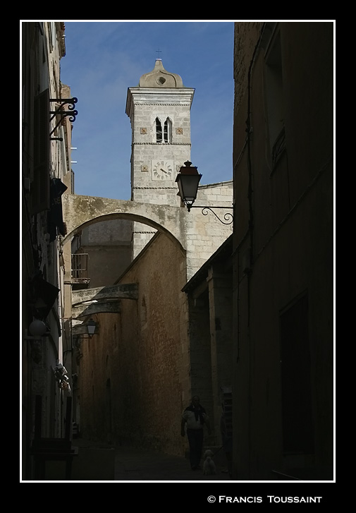 ...its narrow streets , old churches...
