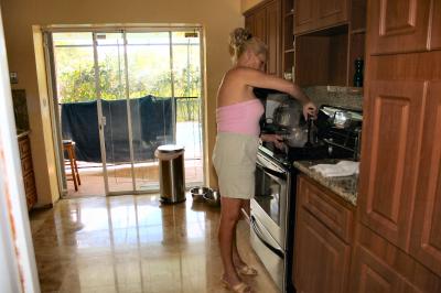 Mar in Kitchen.