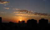 Sunset in the city / Atardecer en la ciudad