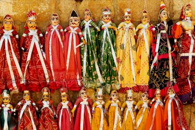 Rajasthani puppets, India