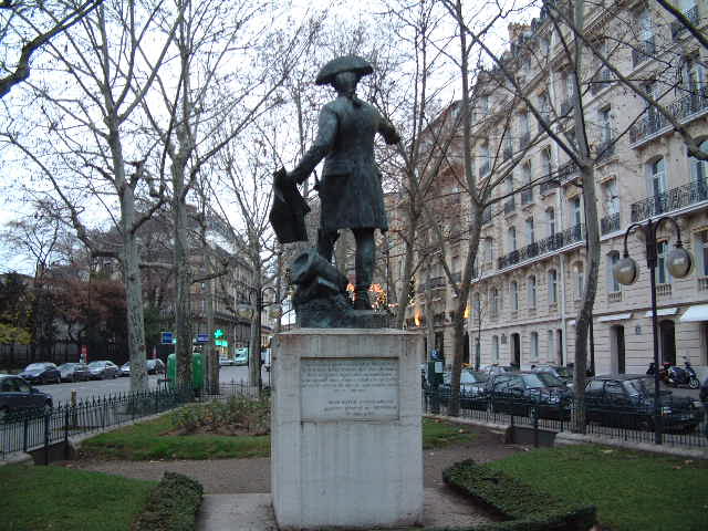 Statue du Comte de Rochambeau - Dec 2004