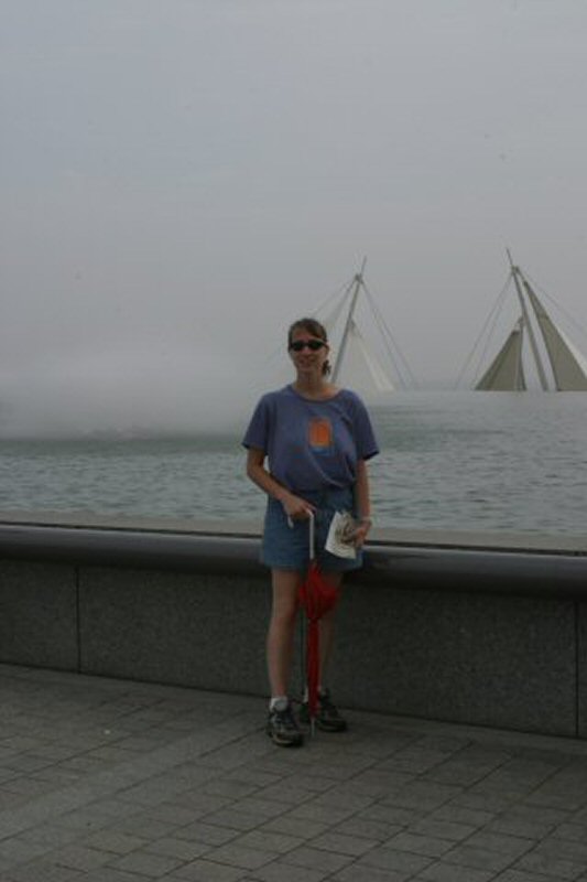 Outside the Tokyo Sea Life Park