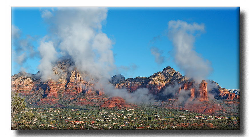 Fog Lifting Off Thunder Mountain