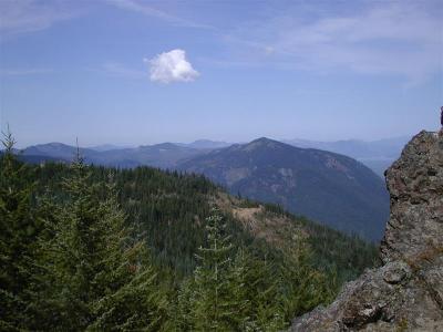 Course View North From Goat Rocks (RN)