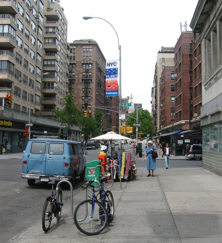 North View from below 8th Street
