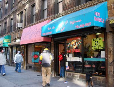 Bob's Hot Bagels above 9th Street