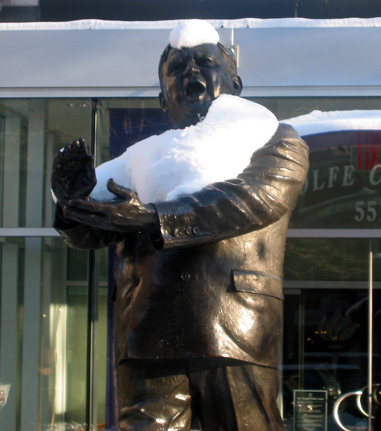 Mayor LaGuardia Snow Cap