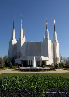 The Mormon Temple of Washington