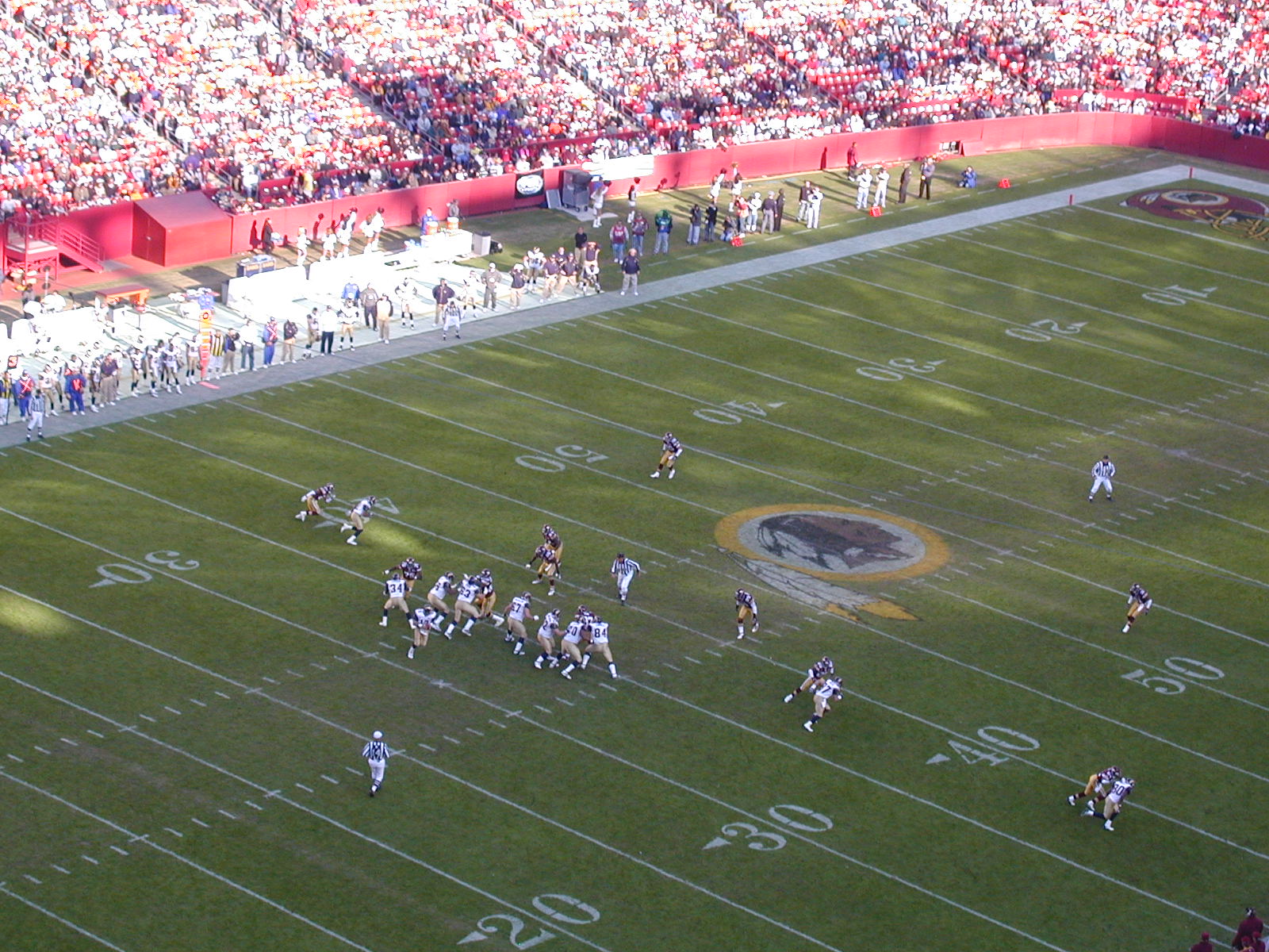 Redskins Game - Keeping the Pressure On