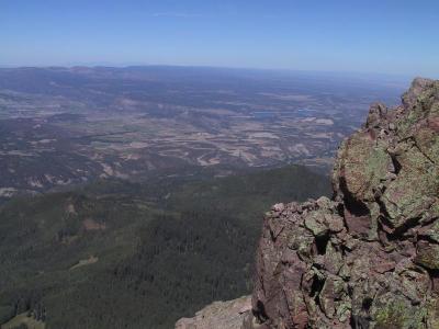 Ridgway view - looking west