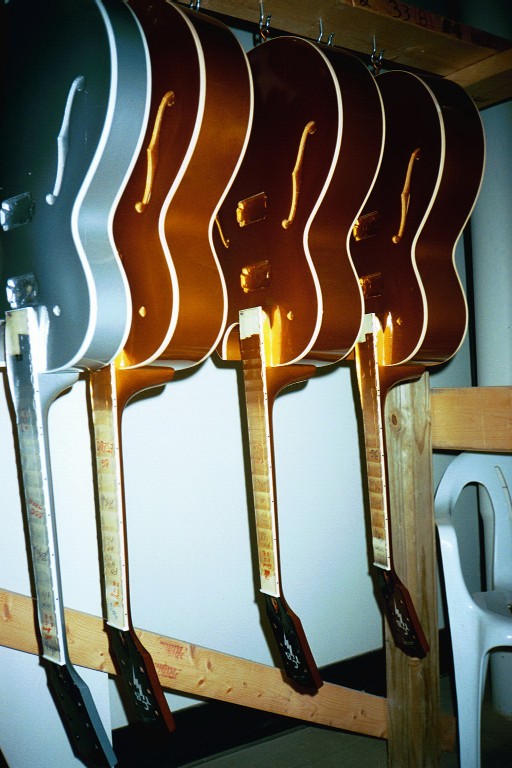 The 3 Ltd Ed. ES295s before assembly