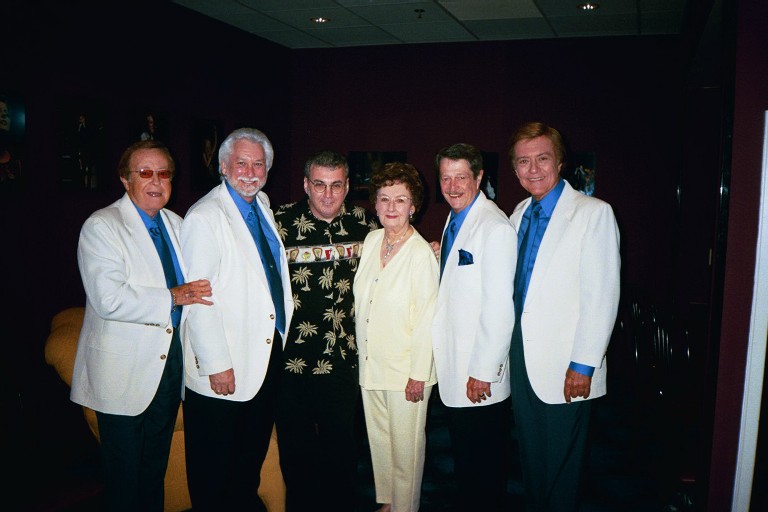 The Jordanaires, me and Millie Kirkham