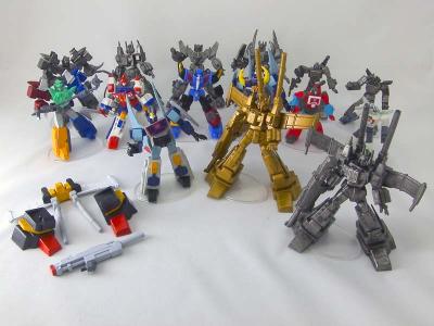 SCF PVC ACT 7 - Short of Bonus Figure Victory Saber pieces for Star Saber (incomplete)