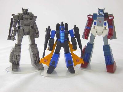 SCF PVC ACT 6 - Chase & Bonus Figures (Short of Chase Figure Metallic Galvatron)