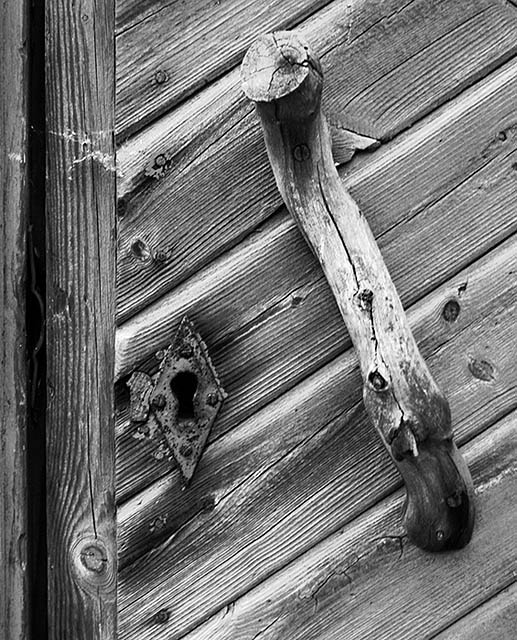 Door Detail B&W