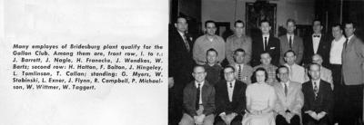 Bridesburg Blood Donors Gallon Club