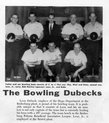 1958  The Bowling Dubecks