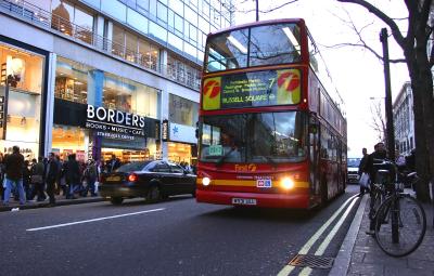 Un bus sur Oxford Street