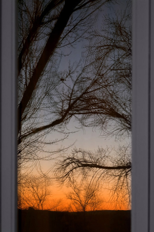 Sunset Through the Bay (Window) by Albert Yanowich Jr.