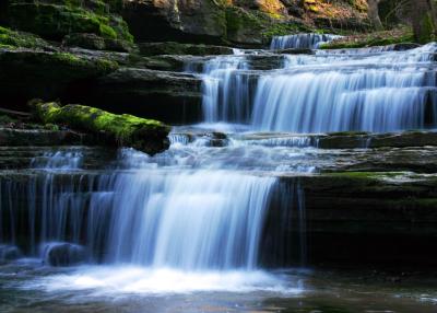 Waterfalls of Leatherwood Creek