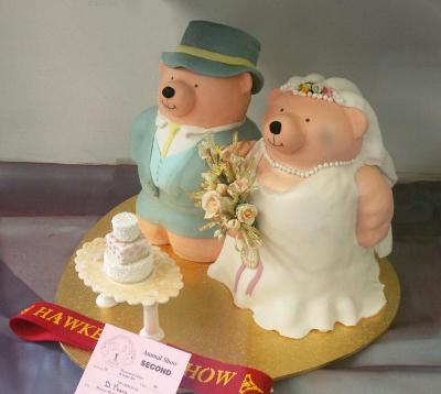 Second prize for this wedding cake