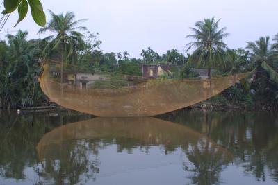 Fishing Net Drying