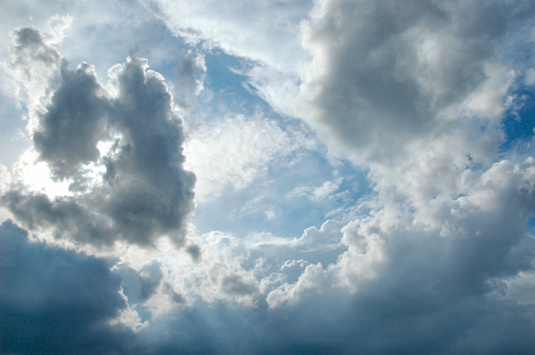 storm clouds blue