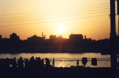 Sunrise over the harbour (valley of the kings)