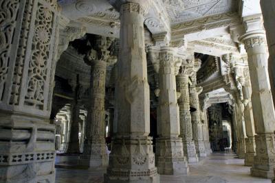 Hall of Pillars, Adinath Temple, Ranakpur