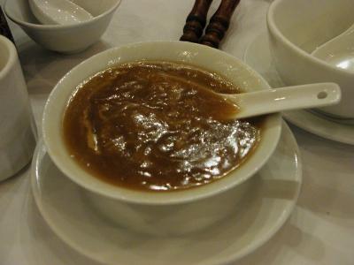 shark fin soup $180 (I pay for it)