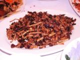 Tea Tree Mushroom fried with minced pork n 