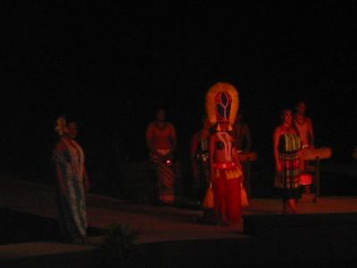 Polynesian, Maori and Hawaiian dancers
