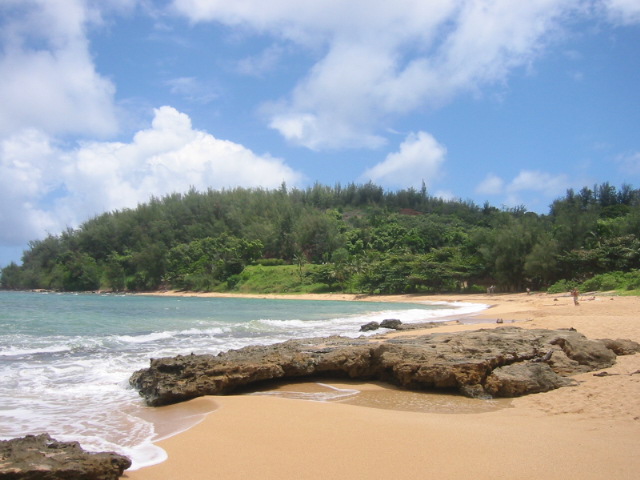 Moloaa Bay, north shore