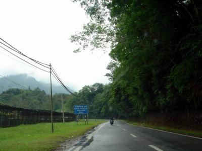 Driving up the hill