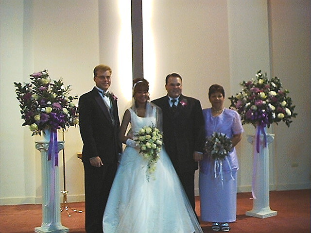 best man, Lina, Brett, maid-of-honor