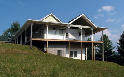 West Side Front View