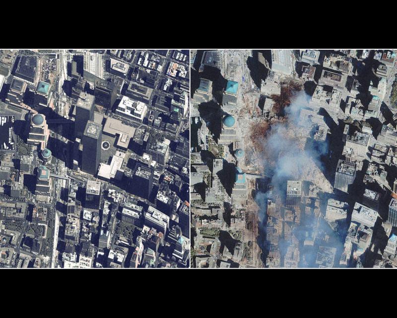 WTC Before & After -- We were in Hong Kong on Sept. 11th