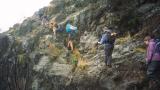 Climbing the Barranco Wall