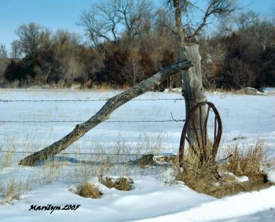 'the wheel marks the spot ... '