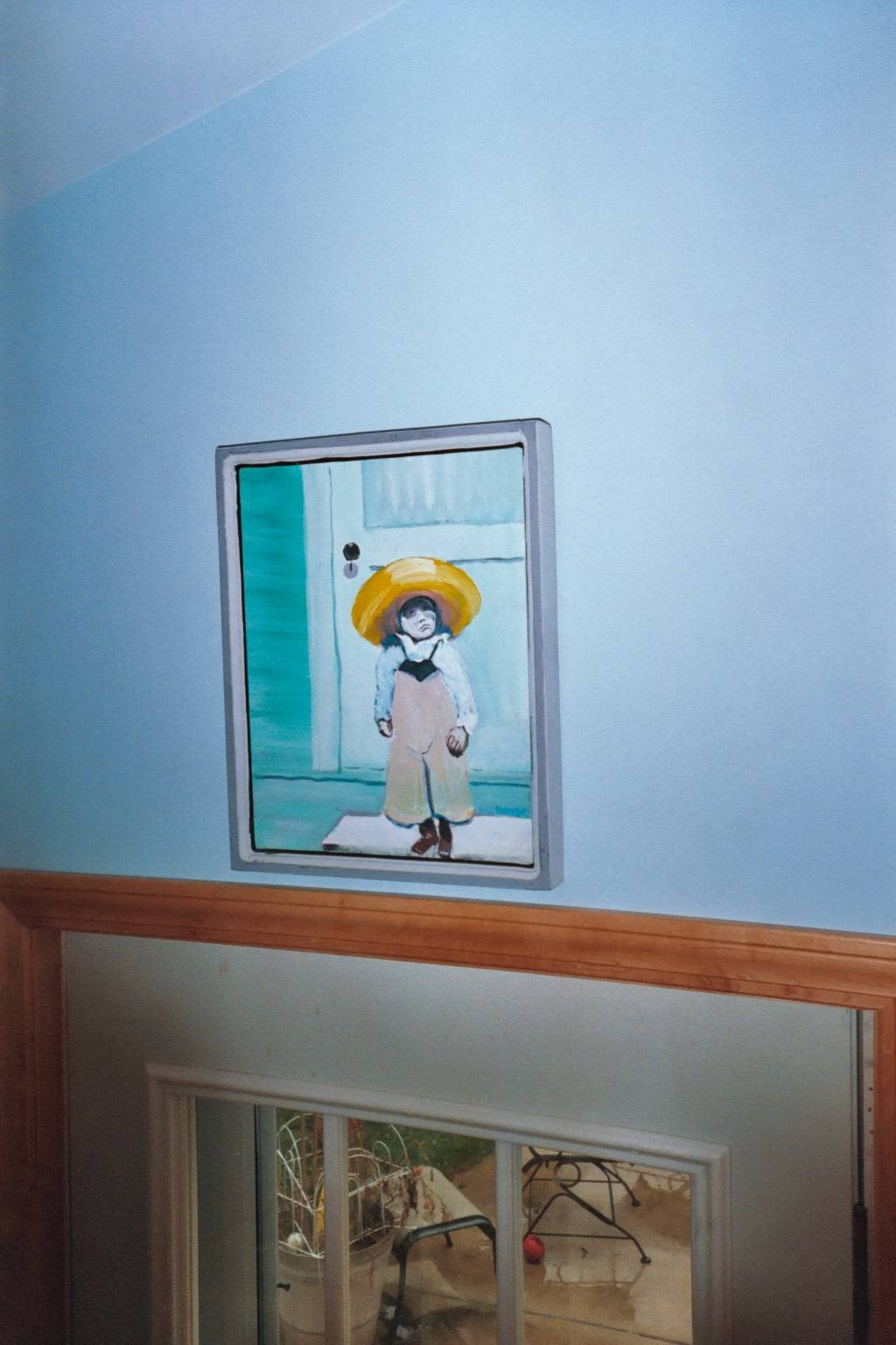 Close up of original artwork.