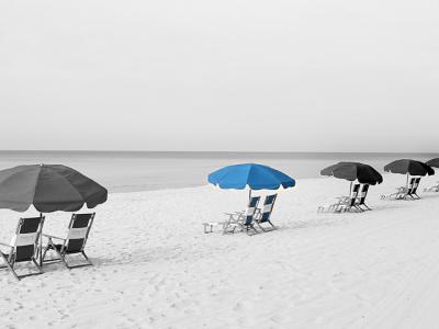 beach umbrellas