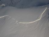Avalanche Detail:  Forbidden Lower N Ridge (Forbidden040405-027adj.jpg)