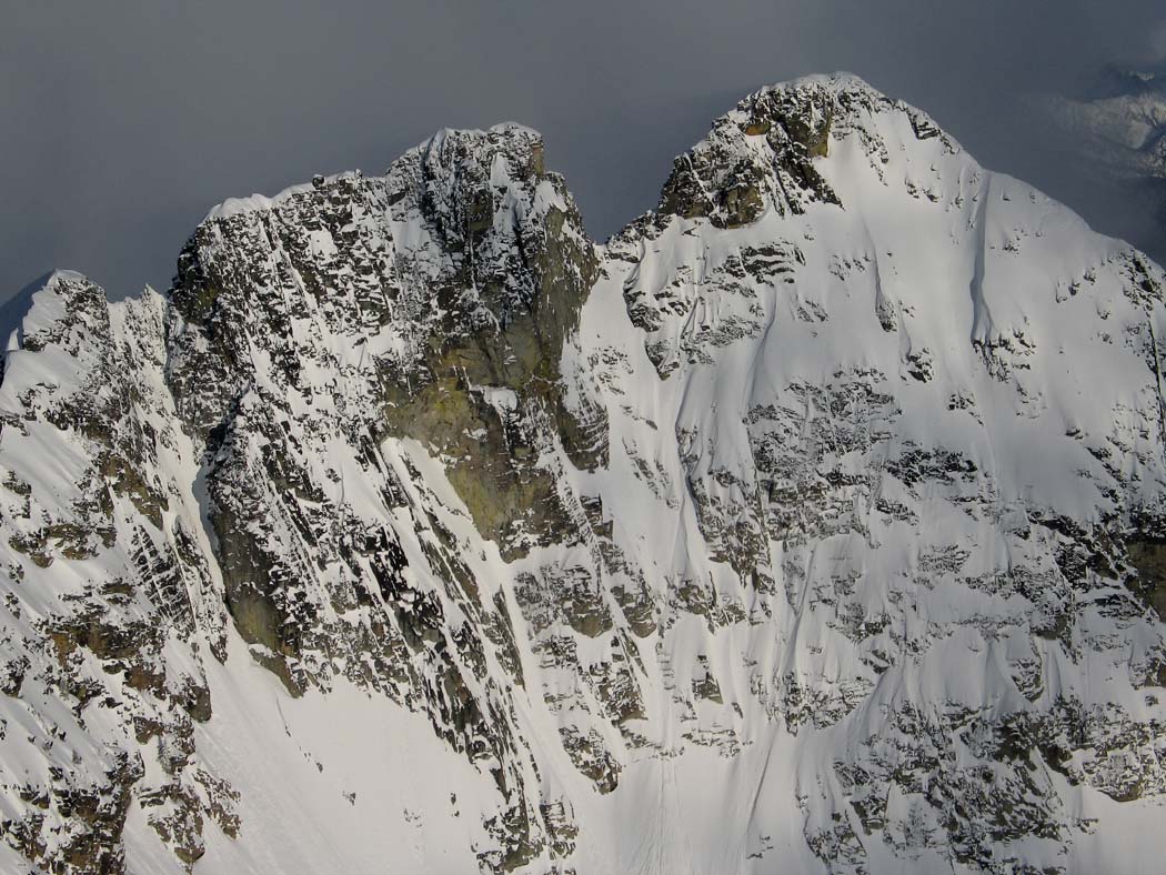 Frisco, Upper W Face (Frisco040405-13adj.jpg)