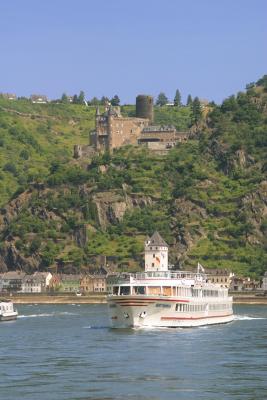 MS Britannia below Cat Castle