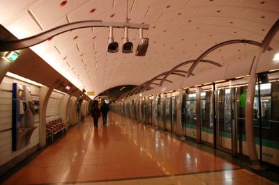 January 2005 - Mtro  Station (Subway) Ligne 14